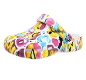 Kids' Emoticon Clogs - Size 11-3, Age 4-8 Years