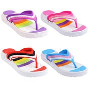 Women's Multicolor Sandals - Assorted, Size 6-10