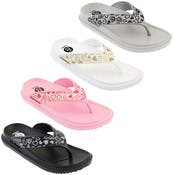 Women's Heart Sandals - Size 6-11, Assorted