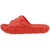 Women's Diamond Slides - Red, Sizes 6-11