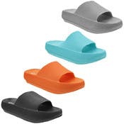 Women's Cloud Slides - 4 Colors, Sizes 6-10