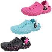 Women's Clogs - Velcro Strap, 3 Colors, Sizes 6-11