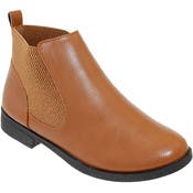 Women's Pull-On Booties - Camel
