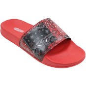 Men's Bandana Slides - Red, Size 8-13