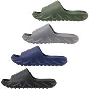Men's Trendy Slides - Assorted, Size 7-12