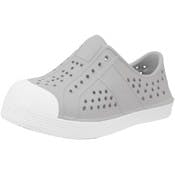 Toddler Boys' Perforated Slip-on Clogs - Sizes 5-10, Grey