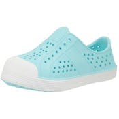 Toddler Girls' Perforated Slip-on Clogs - Sizes 5-10, Seafoam