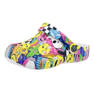 Kids' Clogs - Pop Art, Size 11-3