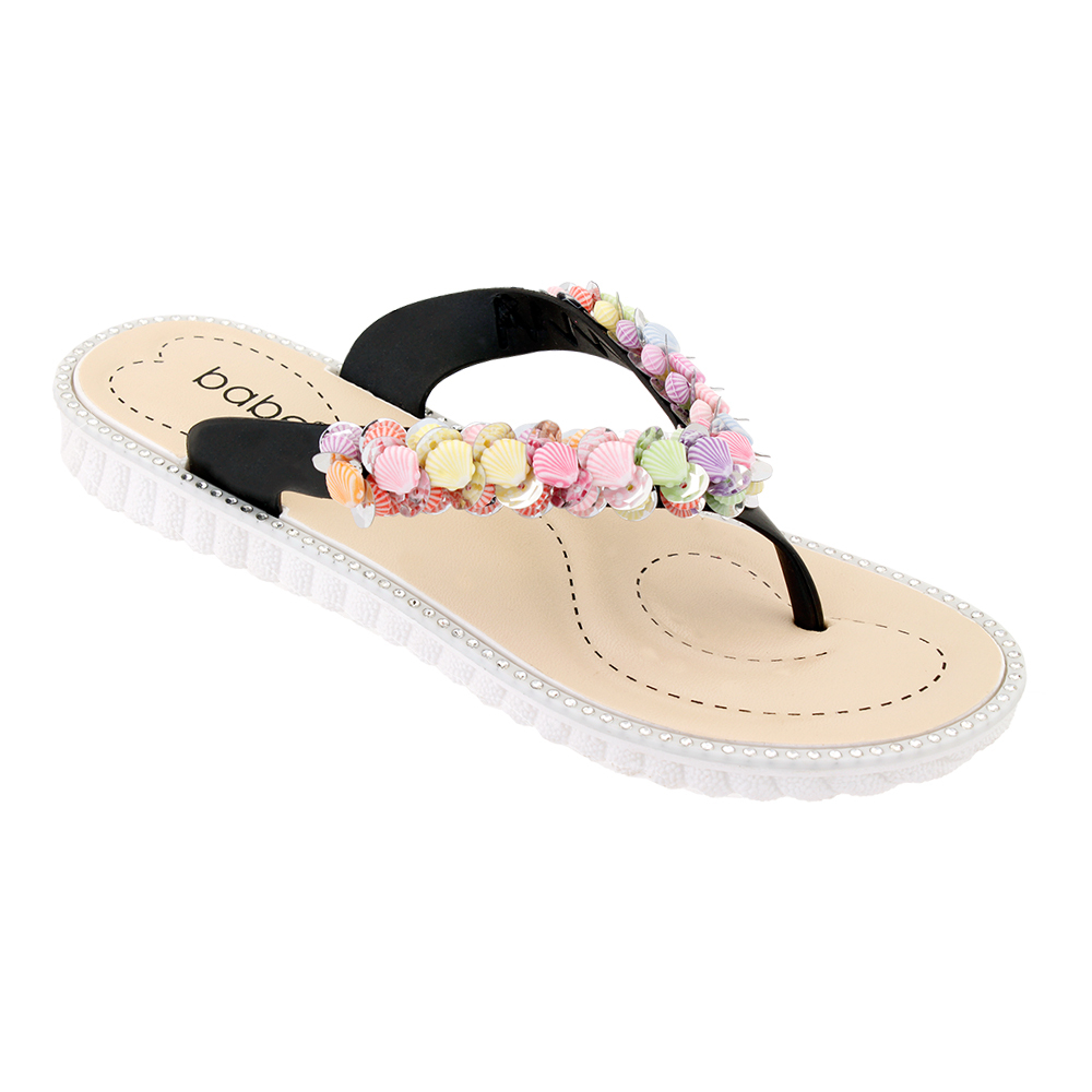 summer fantasy seashell sandals