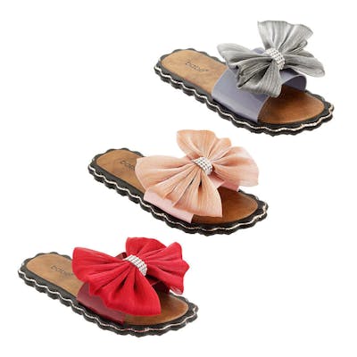 Women's Bow Sandals - Assorted, Size 6-10