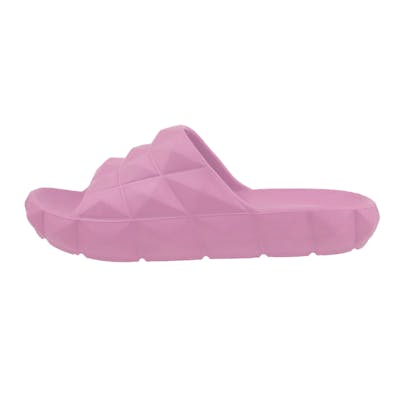 Women's Diamond Slides - Pink, Sizes 6-11