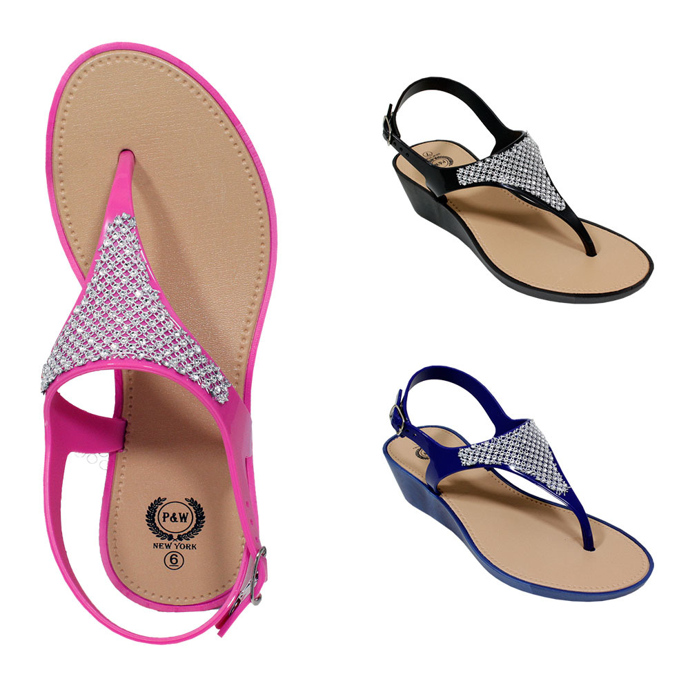 Wholesale Women's Rhinestone Sandals DollarDays