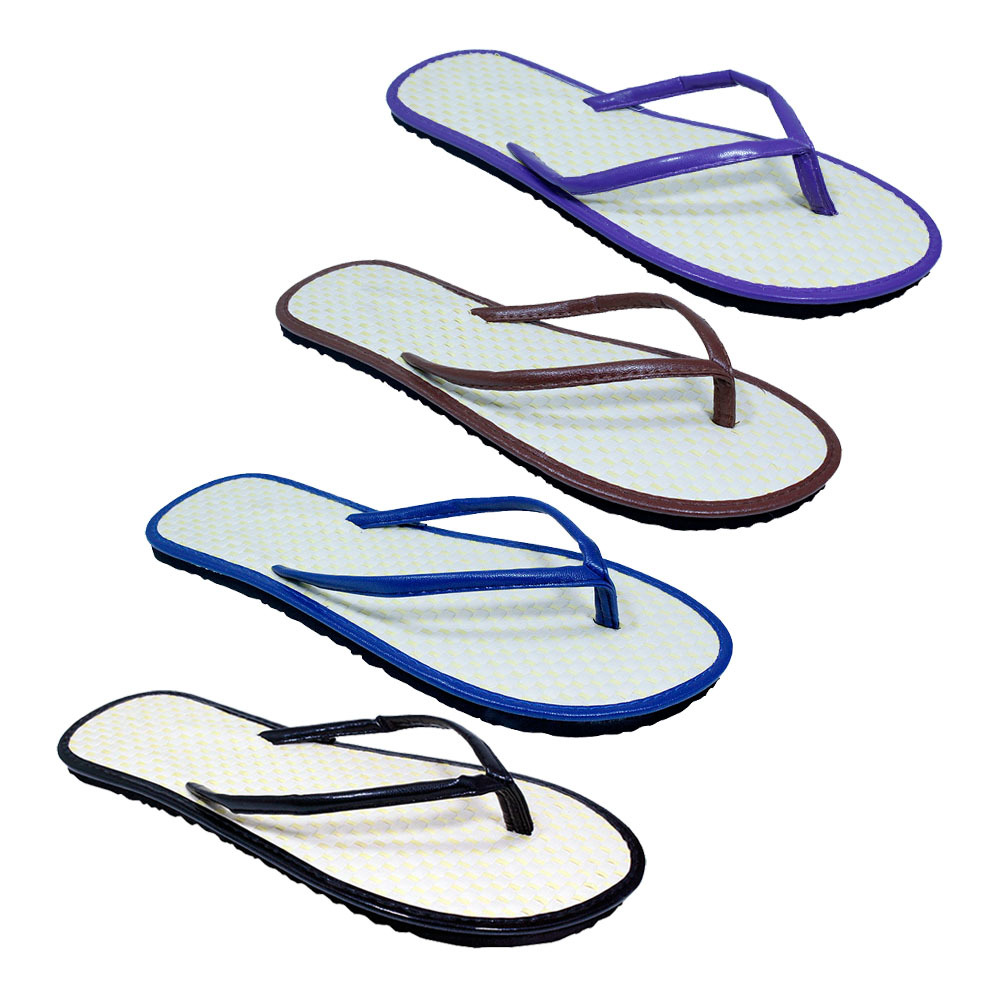 Wholesale Bamboo Women Flip Flops Basic Colors DollarDays