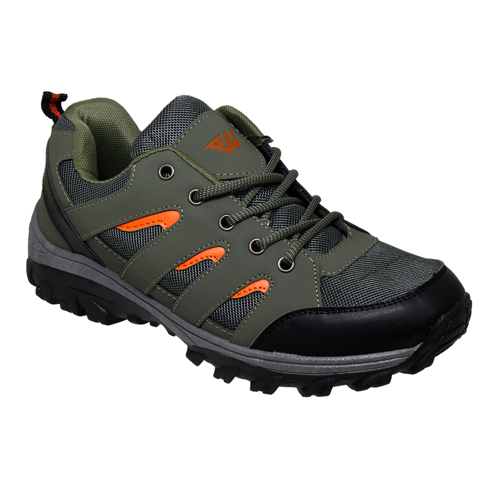 Wholesale Men's Army Green Hiking Shoes (SKU 2322300) DollarDays