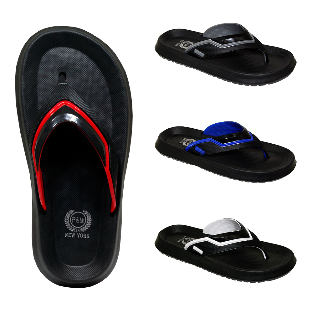 Wholesale Men's Rubber Flip Flops (SKU 2303164) DollarDays