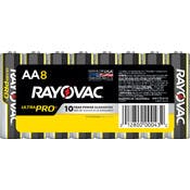 Rayovac Ultra Pro Alkaline AA Batteries - 8 Pack