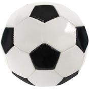 Mini Soccer Balls - Black, White, 5.65", Autograph