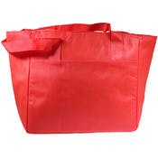 Portable Cooler Bags - Leak Proof, Red, 13" x 12"