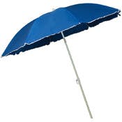 Beach Umbrella - Blue, Two-Piece, 73"