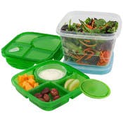 Meal Storage Sets - 6 Pieces, 8" x 8" x 6", with Ice Pack