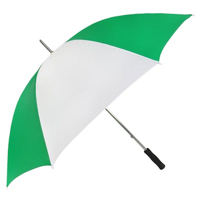 60" Golf Umbrellas - Green/White