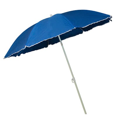 Beach Umbrella - Blue, Two-Piece, 73"