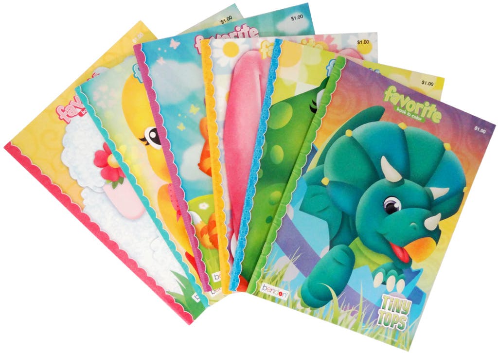 Wholesale Favorite Book To Color Coloring Books (SKU 1935453) DollarDays