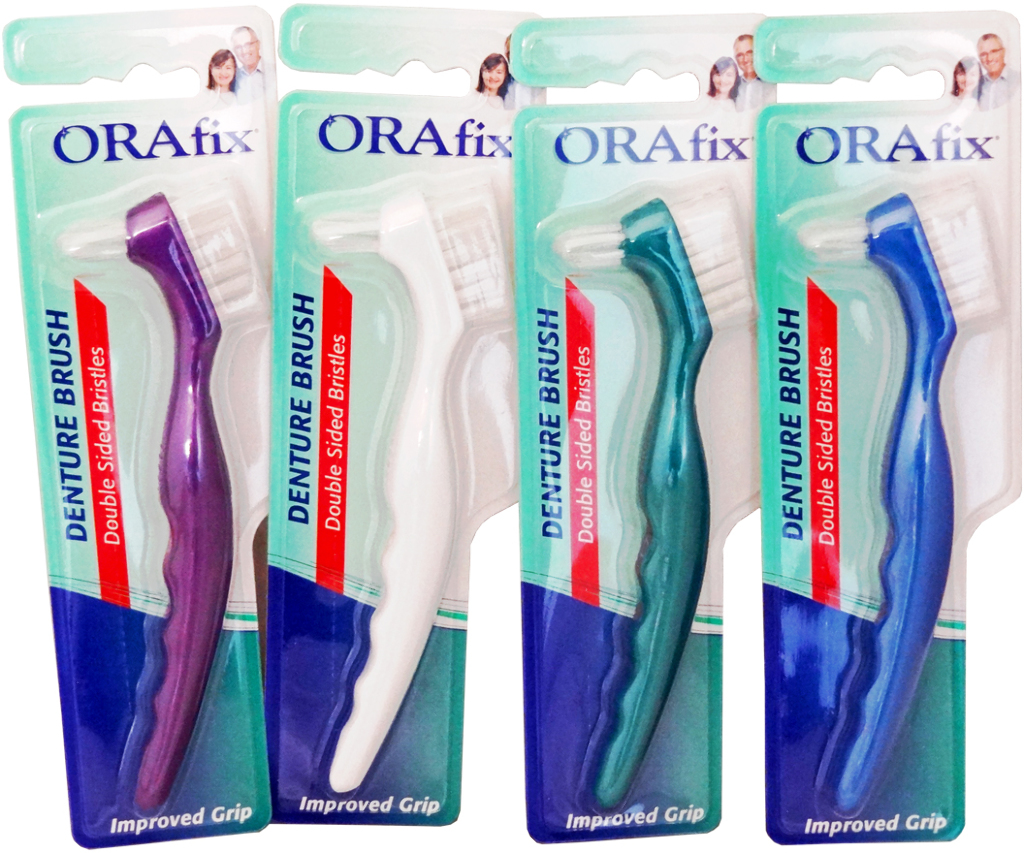 Wholesale Orafix Denture Brush Double Sided Bristles DollarDays