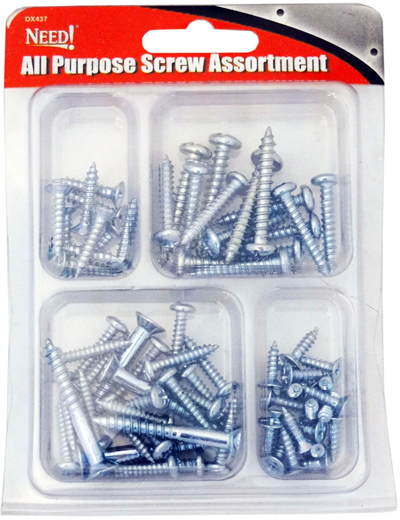 Wholesale All Purpose Screw Assortment (Case of 48) DollarDays