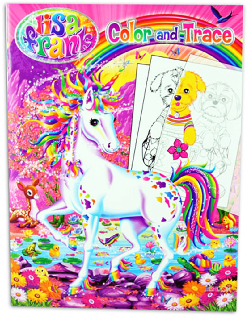Wholesale Lisa Frank Color and Trace Book | DollarDays
