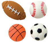Sports Ball Erasers, 48 Pack