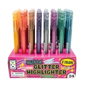 Metallic Glitter Highlighters - Assorted Colors
