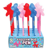 Balloon Dog Pens, 24 Pack Display