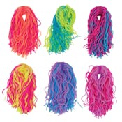 Hairy Noodle Fidget Toys - Assorted Neon Colors, 12"