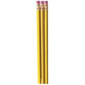 Bulk #2 Pencils with Eraser - Yellow, Hexagonal
