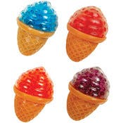 Ice Cream Stress Balls - 4 Colors, 3"