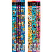 Dog Man Pencils - #2, 6 Assorted Styles