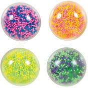 Stress Balls with Beads - Assorted, 288 Count
