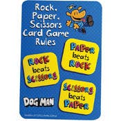 Dog Man Rock, Paper, Scissors Games - 40 Sight Words