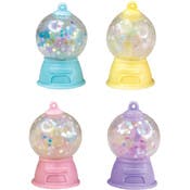 Gumball Machine Squeeze Toys - 4 Pastel Colors
