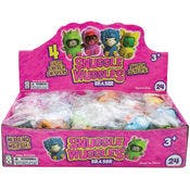 Snuggle Wuggles Erasers - 4 Cute Critters