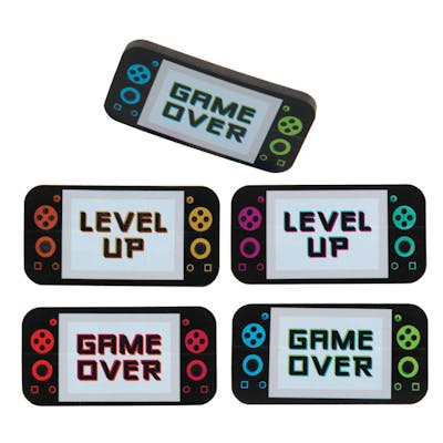Handheld Game Glitch Erasers, 24 Pack