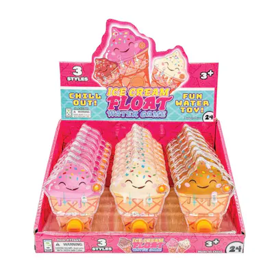 Ice Cream Float Water Games - Assorted