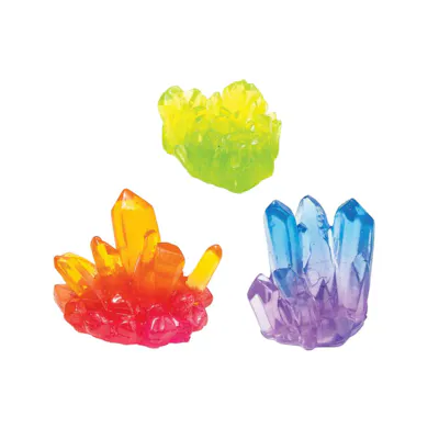 Squishy Crystals, 4.75" x 3"  - Assorted