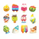 Sweet Squeeze Squishy Pals, 2" to 2.5" - Assorted (1 of 2)