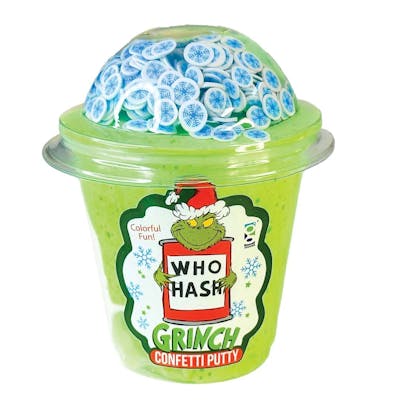 Grinch Who-Hash Putty, Green &amp; White