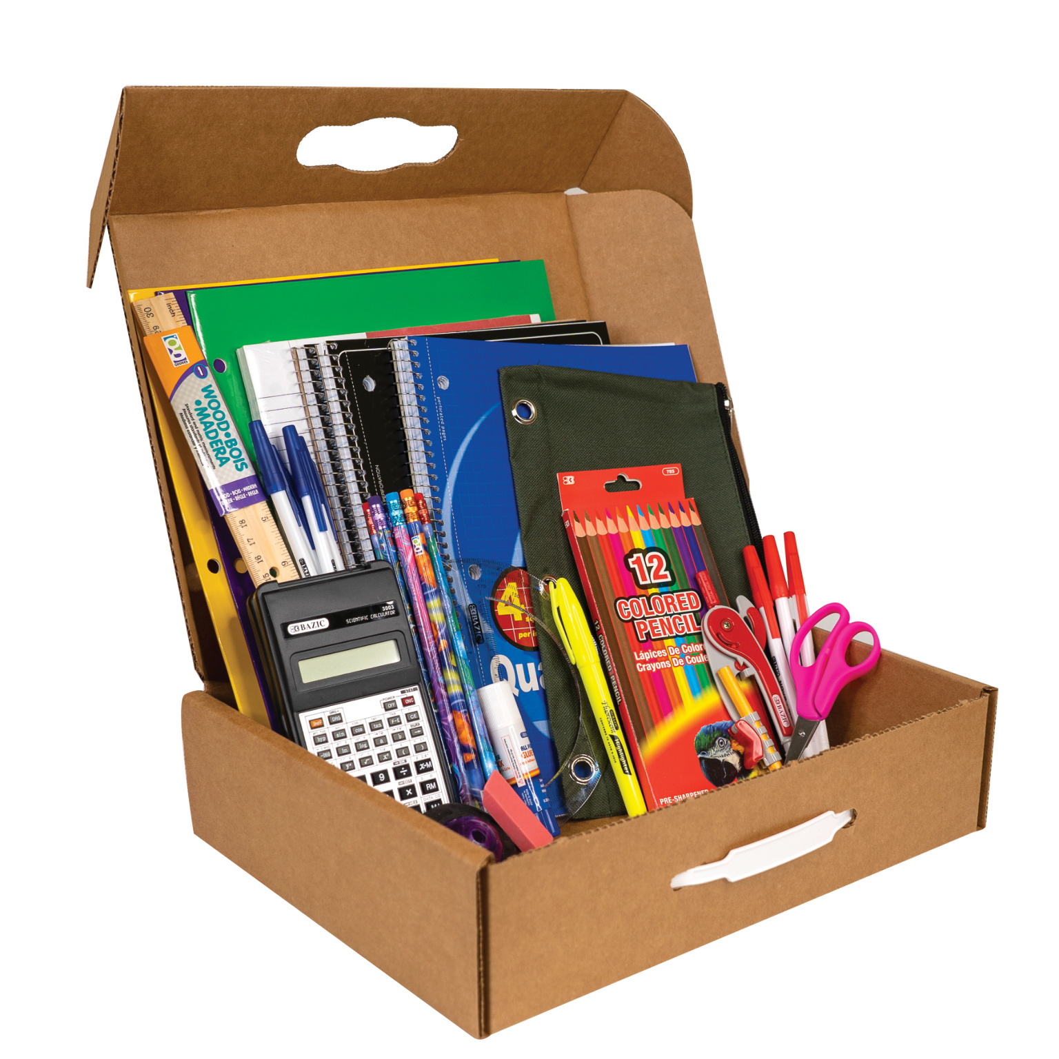 Wholesale School Supply Kit for Junior High - 35+ Pieces - DollarDays