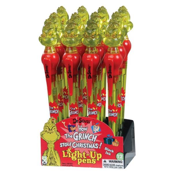 Wholesale The Grinch LightUp Pen DollarDays