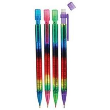 multi colored lead mechanical pencil