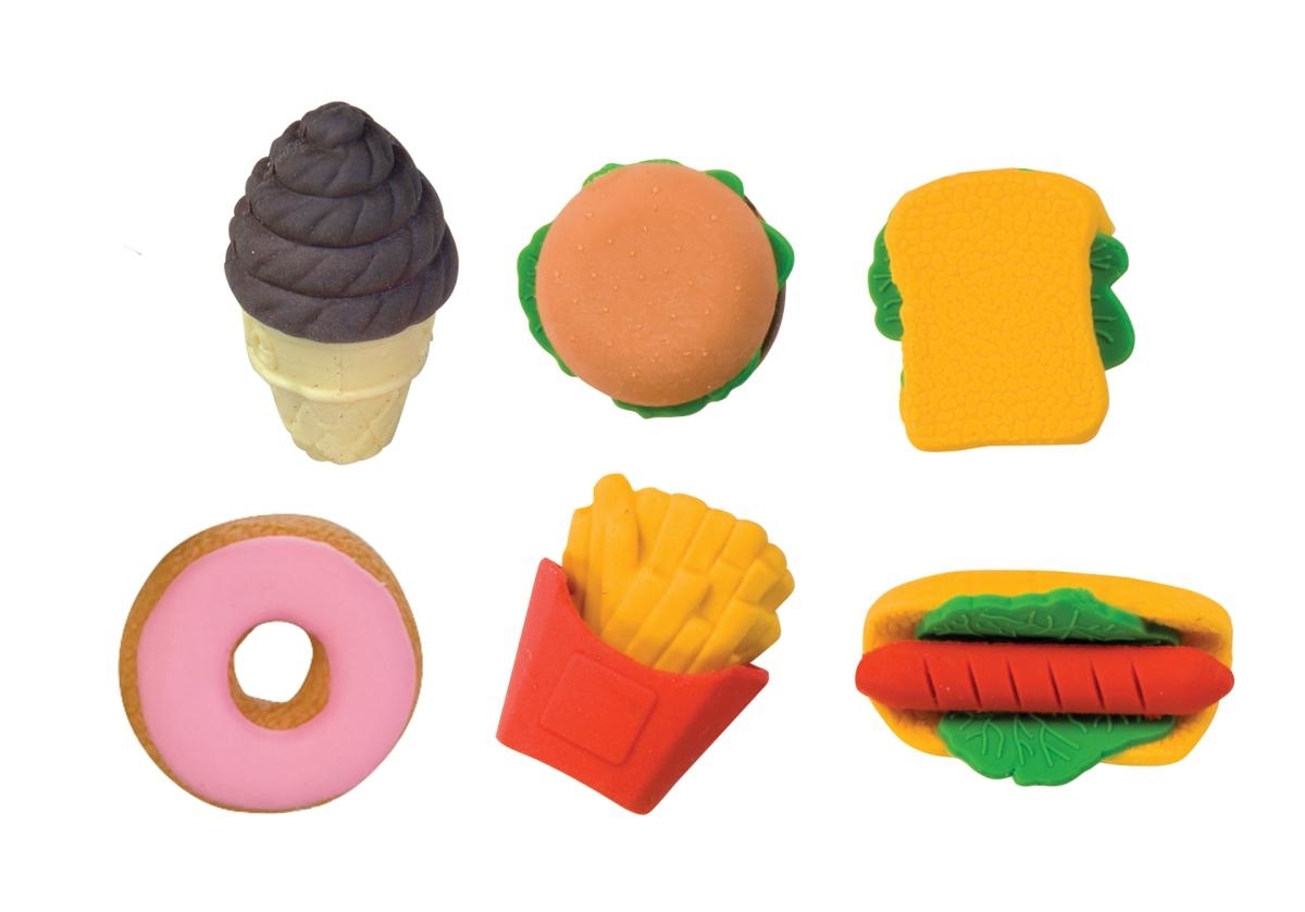 Fun Erasers: Snack Attack Scented Kneaded Erasers
